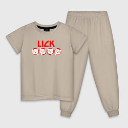 Детская пижама Kiss lick