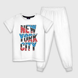 Детская пижама Америка Нью-Йорк