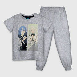 Пижама хлопковая детская Реинкарнация безработного Рокси Мигурдия Сильфиетт, цвет: меланж