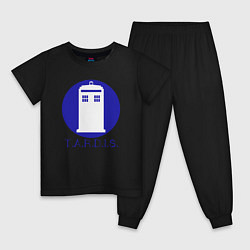 Детская пижама Blue tardis