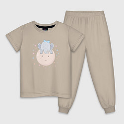 Детская пижама Elephant on the moon