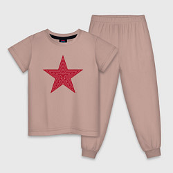 Детская пижама USSR red star