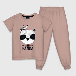 Детская пижама Wild panda