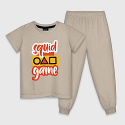Детская пижама Squid game style