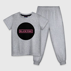 Детская пижама Blackpink logotype - group of South Korea