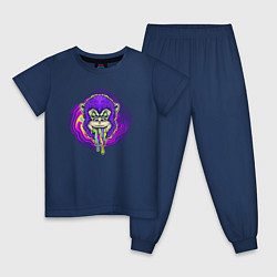 Детская пижама Purple monkey