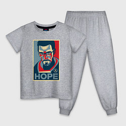 Пижама хлопковая детская Half-Life: Hope, цвет: меланж