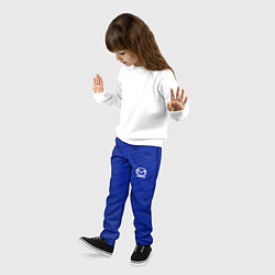 Брюки детские Mazda: Blue Sport, цвет: 3D-принт — фото 2