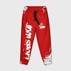 Детские брюки Eat Sleep JDM: Red Style