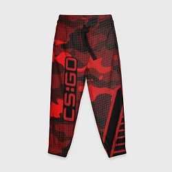 Детские брюки CS:GO Red Camo