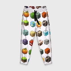 Детские брюки Minecraft Cubes