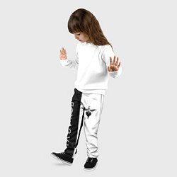 Брюки детские BON JOVI BLACK WHITE, цвет: 3D-принт — фото 2