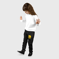 Брюки детские GOLDEN STATE WARRIORS BLACK STYLE, цвет: 3D-принт — фото 2