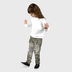 Брюки детские Коллекция Journey Вниз по спирали 599-2, цвет: 3D-принт — фото 2