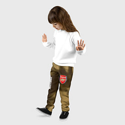 Брюки детские АРСЕНАЛ Arsenal Football Огонь, цвет: 3D-принт — фото 2