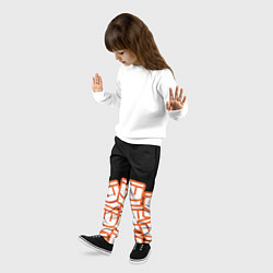 Брюки детские Куча смайликов из REC ROOM, цвет: 3D-принт — фото 2