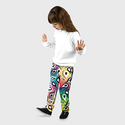 Брюки детские Well paisley pattern, цвет: 3D-принт — фото 2