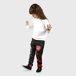 Брюки детские АРСЕНАЛ Arsenal Pro Football Краска, цвет: 3D-принт — фото 2