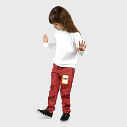 Брюки детские Молодая мода 3D, цвет: 3D-принт — фото 2