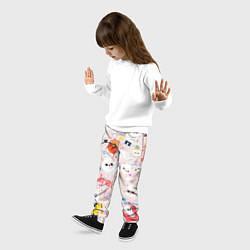 Брюки детские Skzoo Jinniret pattern cartoon avatar, цвет: 3D-принт — фото 2