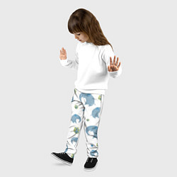 Брюки детские Слоник с одуванчиком, цвет: 3D-принт — фото 2