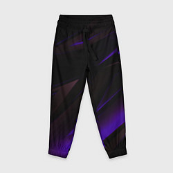 Детские брюки Blue stripes geometry