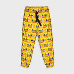 Брюки детские Утята паттерн, цвет: 3D-принт