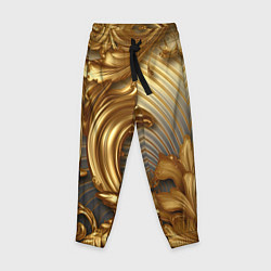 Детские брюки Золотая текстура и абстракции