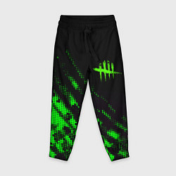 Брюки детские Dead by daylight green neon, цвет: 3D-принт
