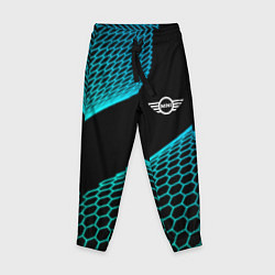 Брюки детские Mini electro hexagon, цвет: 3D-принт
