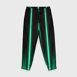 Брюки детские Neon turquoise, цвет: 3D-принт