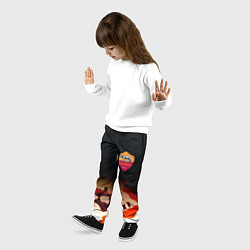 Брюки детские Roma камуфляжный стиль, цвет: 3D-принт — фото 2