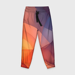 Брюки детские Летящая вуаль, цвет: 3D-принт