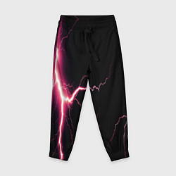 Брюки детские Lightning pink, цвет: 3D-принт