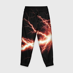 Брюки детские Lightning red, цвет: 3D-принт