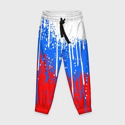 Брюки детские Патриот - флаг, цвет: 3D-принт