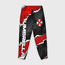 Брюки детские Umbrella corp - разрывы, цвет: 3D-принт