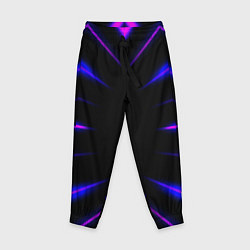 Детские брюки Color black neon neon