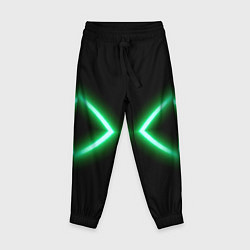 Детские брюки Neon green lines