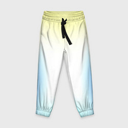 Брюки детские Color yellow blue white, цвет: 3D-принт