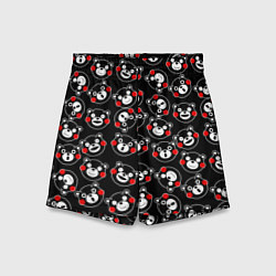 Шорты детские Kumamon Faces, цвет: 3D-принт