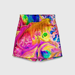 Шорты детские TIE DYE, цвет: 3D-принт