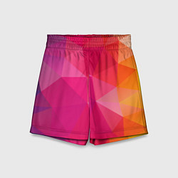 Шорты детские ПОЛИСКЕЙП, цвет: 3D-принт