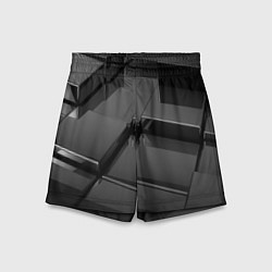 Шорты детские ПЛИТЫ 3D, цвет: 3D-принт