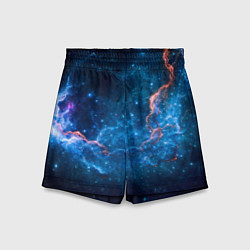 Шорты детские Туманность, цвет: 3D-принт