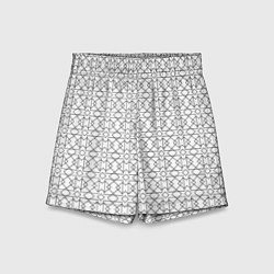 Шорты детские Геометрический узор, цвет: 3D-принт