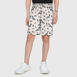 Шорты детские Голуби, цвет: 3D-принт — фото 2