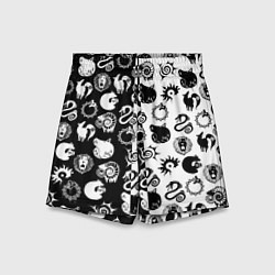Шорты детские ЭМБЛЕМЫ МАГИЧЕСКАЯ БИТВА JK, цвет: 3D-принт