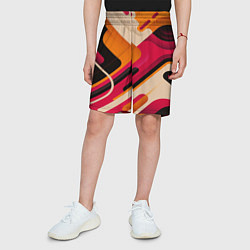 Шорты детские Traffic, цвет: 3D-принт — фото 2