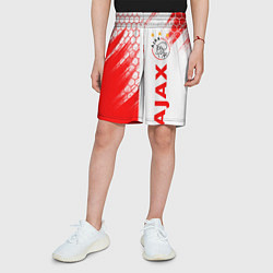 Шорты детские FC AJAX AMSTERDAM ФК АЯКС, цвет: 3D-принт — фото 2